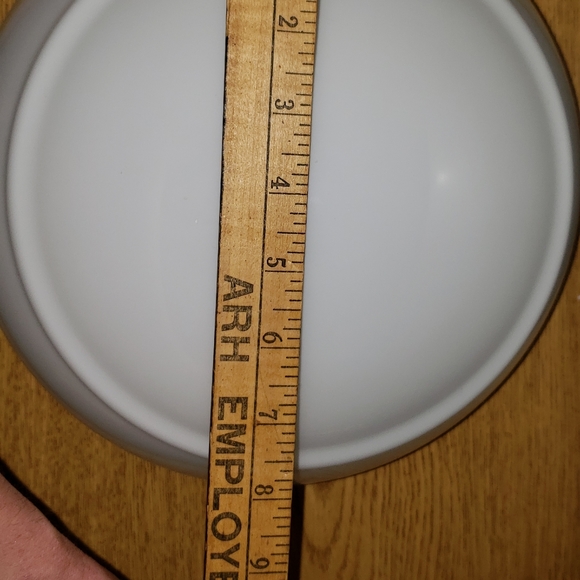 Ceiling Fan 9" Round White Glass Globe - Picture 4 of 16